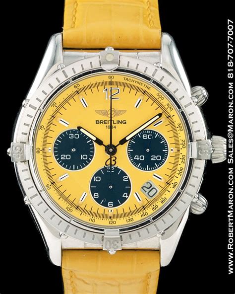 a12019 breitling|breitling cockpit chronograph yellow.